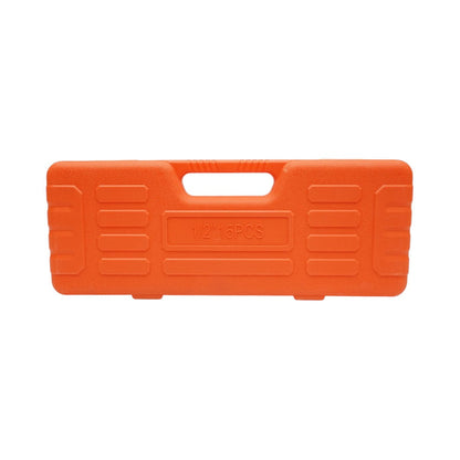 Breckner Germany hosszú ütőkulcs készlet, Ütődugókulcs készlet 10-32mm, 1/2 inch négyzet Cr-Mo 15 darab