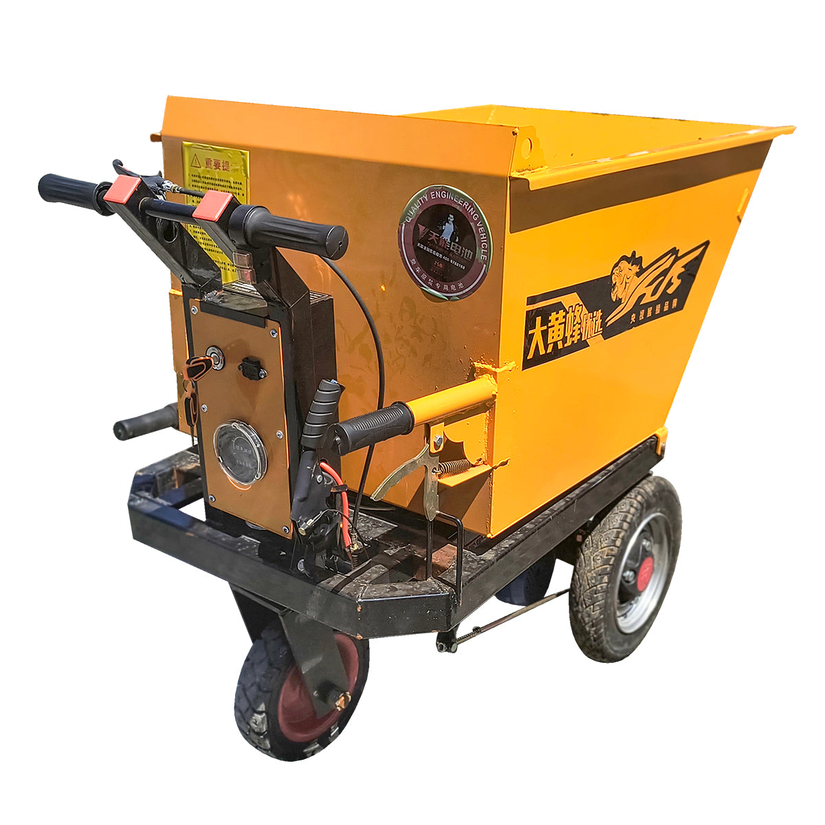 Elektromos kocsi pótkocsival 800W, 48V maximális terhelés 800Kg THOR