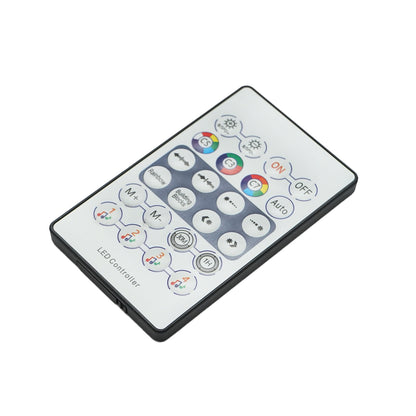 Intelligens LED szalag 2W/m 5V távirányítóval, zenei vezérlés, bluetooth, USB alkalmazás, 10m RGB+IC IP68 Breckner Germany