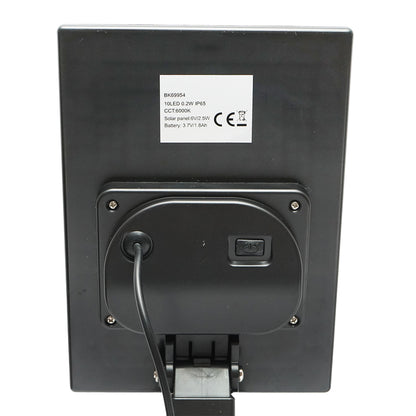 4 db kerti lámpatest 2,5W/6V-os napelemmel és 3,7V/1,8Ah IP65 akkumulátorral Breckner Germany