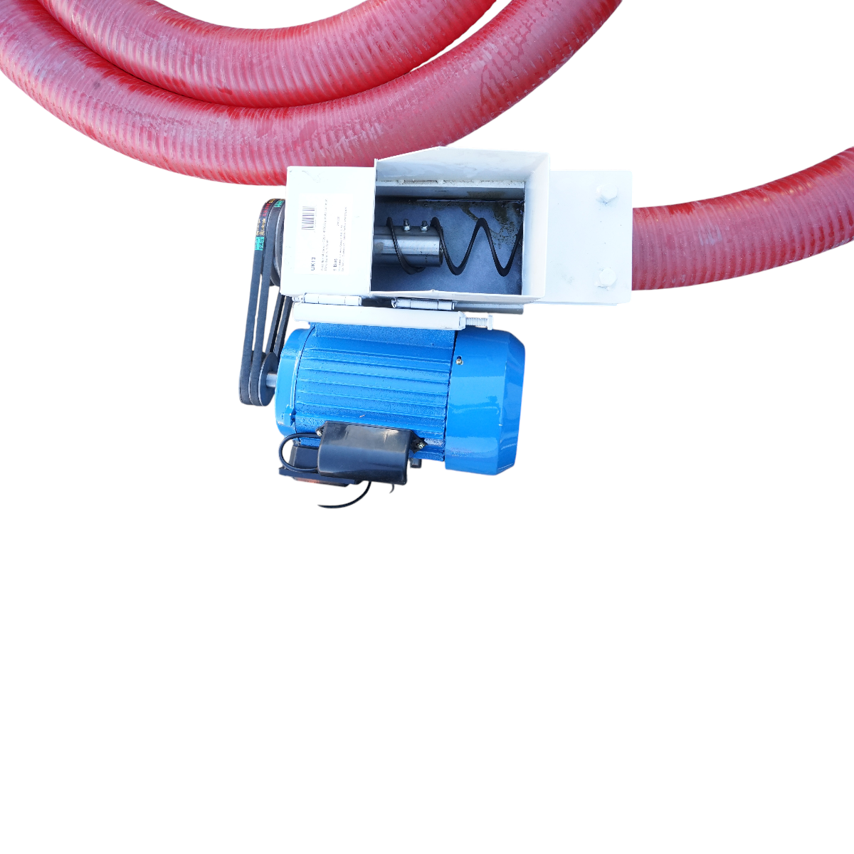 Rugalmas gabonaszárító 220V, 4500W hordozható 10m-es tömlővel, átmérő 120mm, fordulatszám 1400 rpm