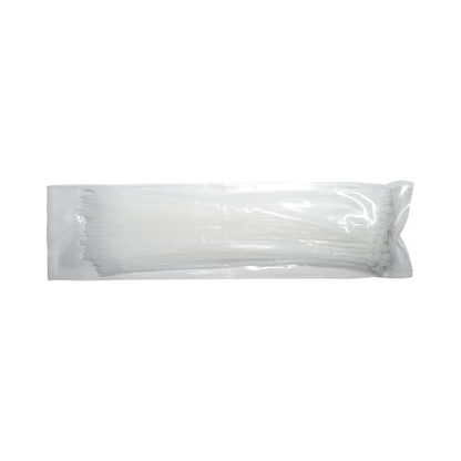 Longroad fehér műanyag kábelkötegelő 3.6x290mm 100 db/szett