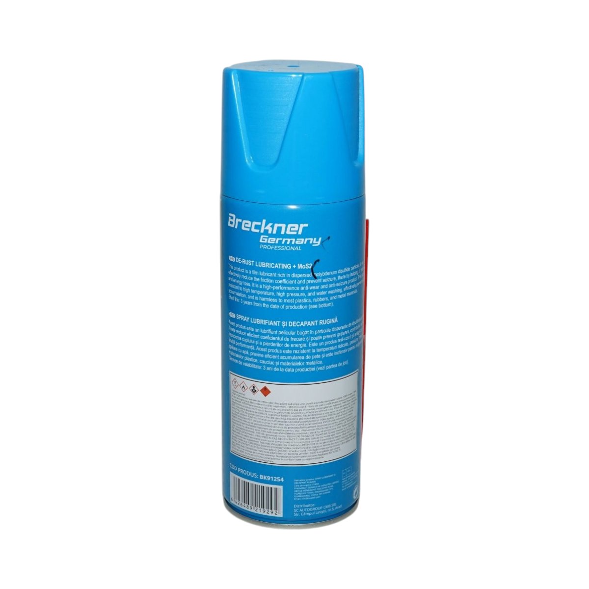 Rozsdaoldó és kenőanyag spray molibdén-diszulfiddal MoS2 450ml Breckner Germany
