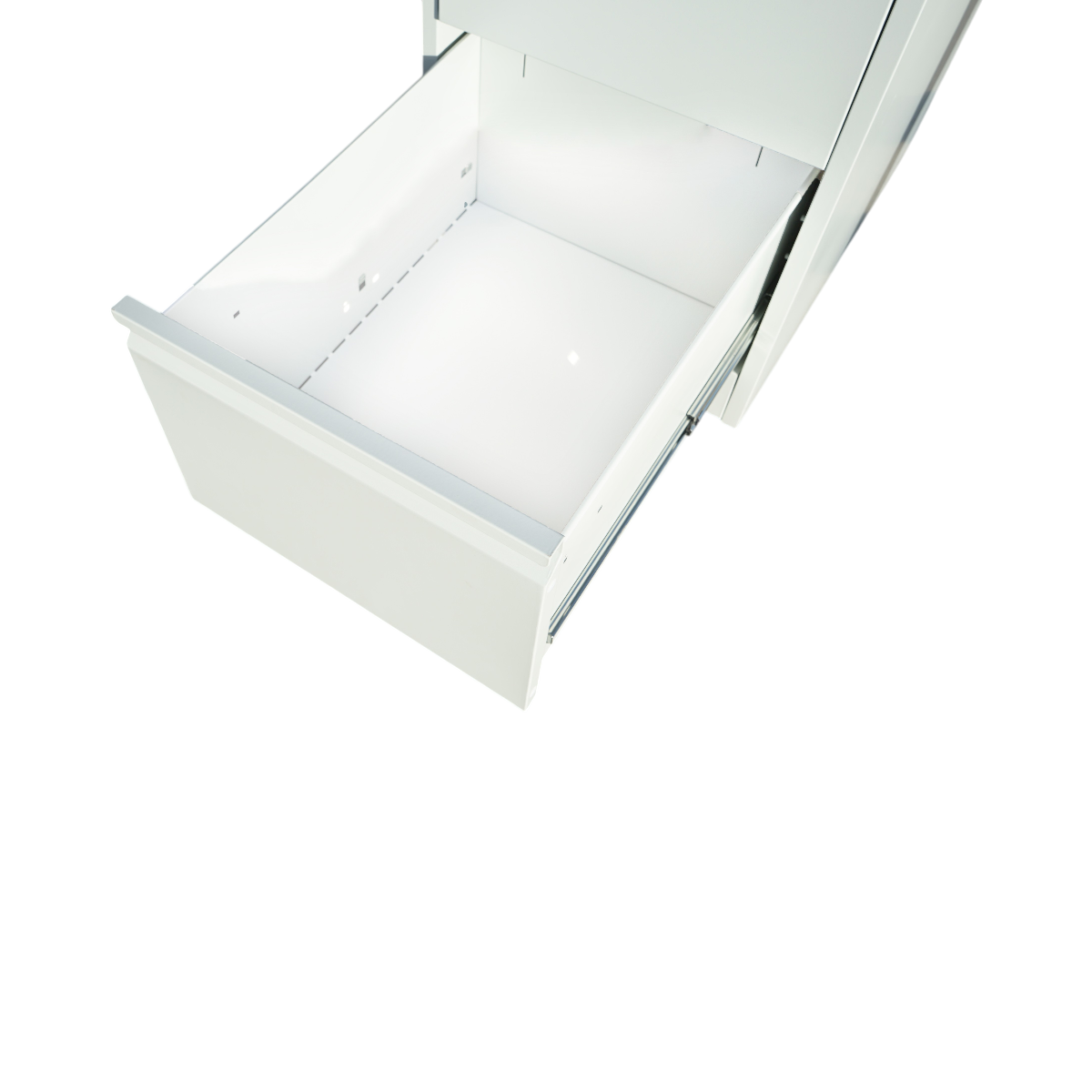 Fájlrendező, fém réses, 2 fiókkal 740X462X620mm, RAL7035 Breckner Germany