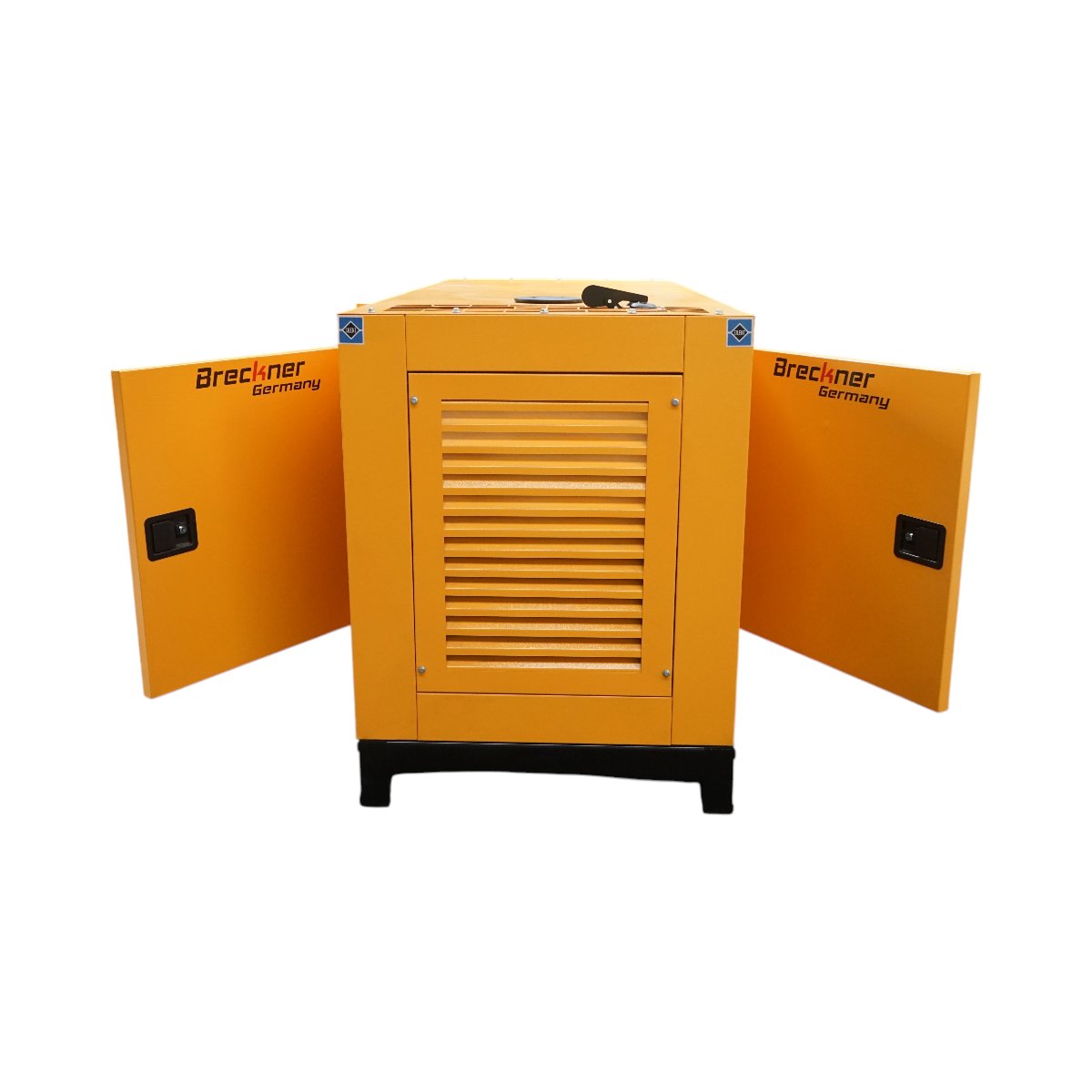 Háromfázisú hangszigetelt elektromos generátor 50KVA, 230/400V, Ricardo 56kW ZH4105ZD Breckner Germany dízelmotor