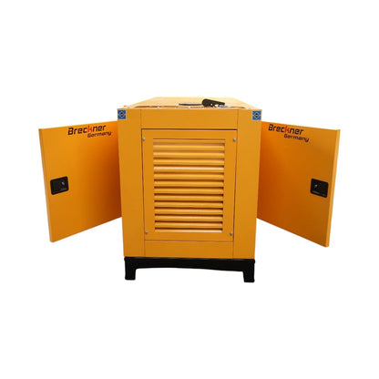 Háromfázisú hangszigetelt elektromos generátor 50KVA, 230/400V, Ricardo 56kW ZH4105ZD Breckner Germany dízelmotor