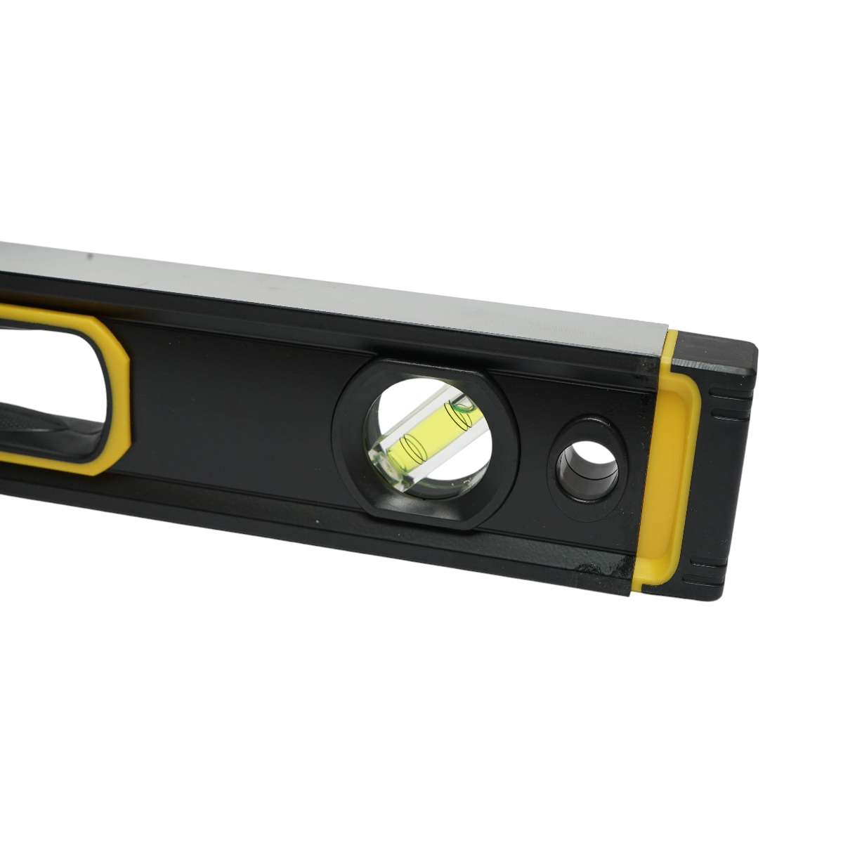Mágneses alumínium vízmérték 800mm, 3 vízmérték, 2 fogantyú Crownman