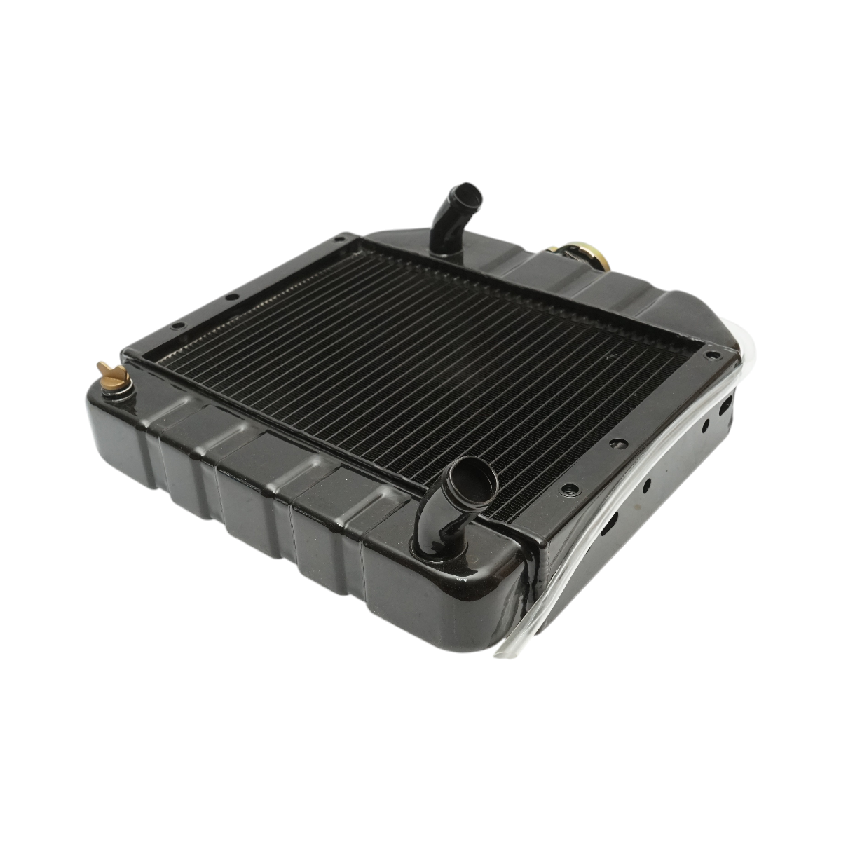 Kubota B6000 vízhűtő radiátor, Fiat L60 400x370x50mm OEM kód 15231-72060, 15231-72110