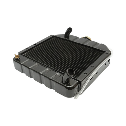 Kubota B6000 vízhűtő radiátor, Fiat L60 400x370x50mm OEM kód 15231-72060, 15231-72110