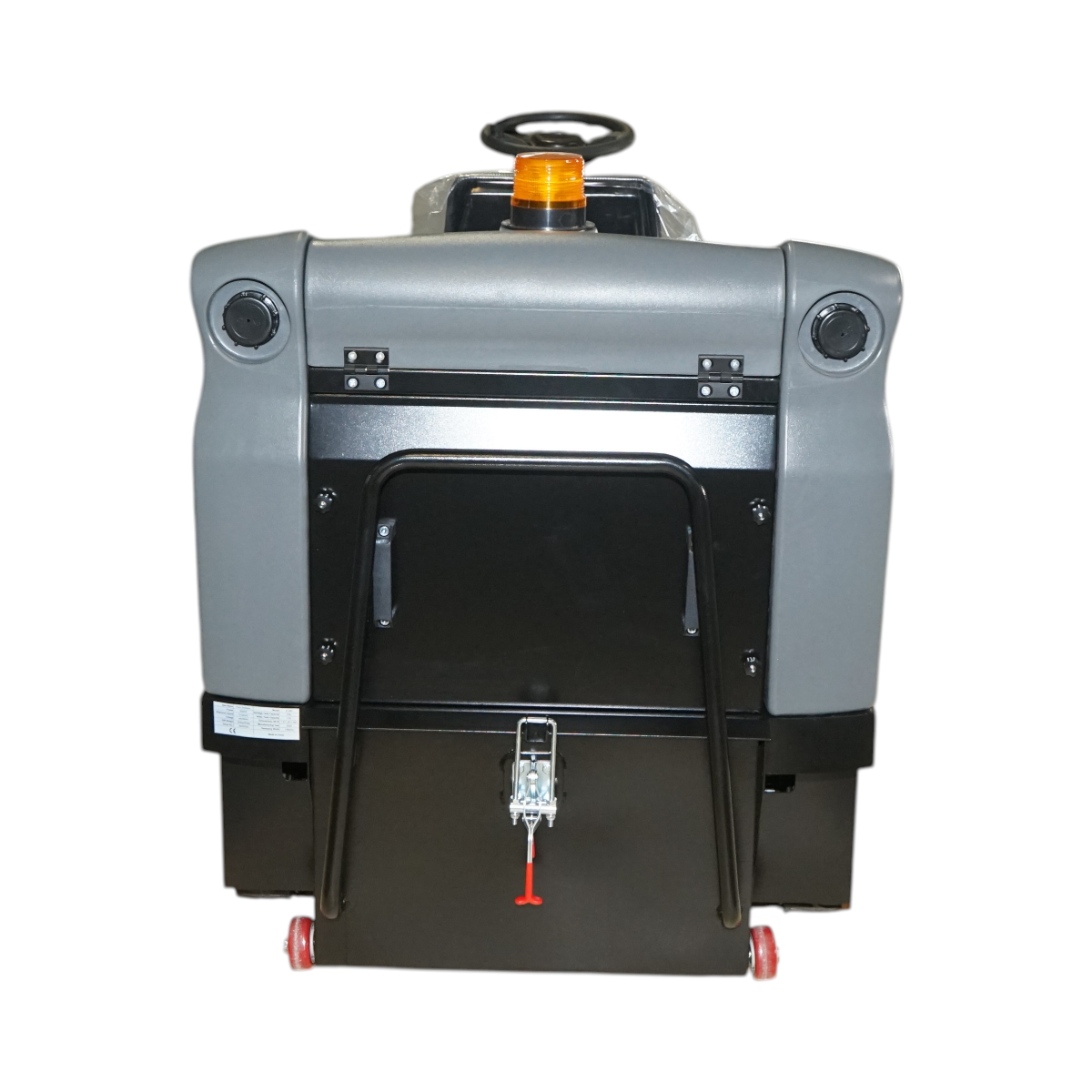 Utcatakarító gép szívórendszerrel 48V/80Ah, 2.2kW, söprési szélesség 1380mm, gyűjtőkosár 120L, termelékenység 8000 m²/h