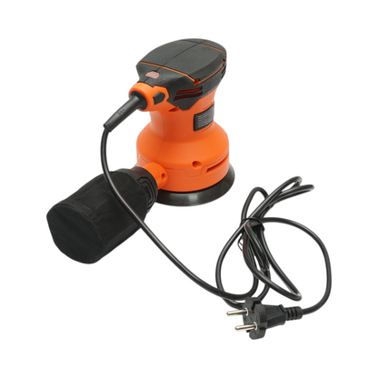 Excentrikus orbital csiszoló 125mm, 350W, 220V, porgyűjtő zsák, 12000rpm Breckner Germany