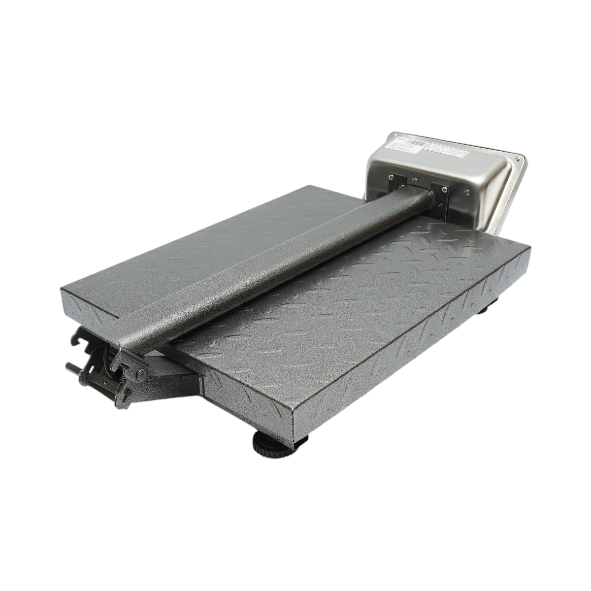 Elektronikus padlómérleg 350kg platformtípus 500x400mm összecsukható karral, LCD kijelző Breckner Germany
