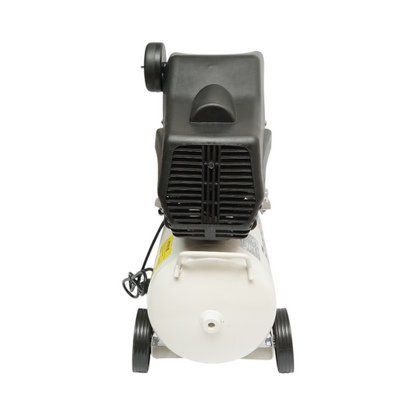 24 literes légkompresszor, motor teljesítménye 1,5 kW/2 LE, maximális nyomás 8 bar, levegőbeömlési térfogat 184 l/perc Breckner Germany