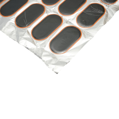 Ovális vulkanizáló foltok 41x76mm belső csövekhez 15 db/készlet Maruni made in Japan