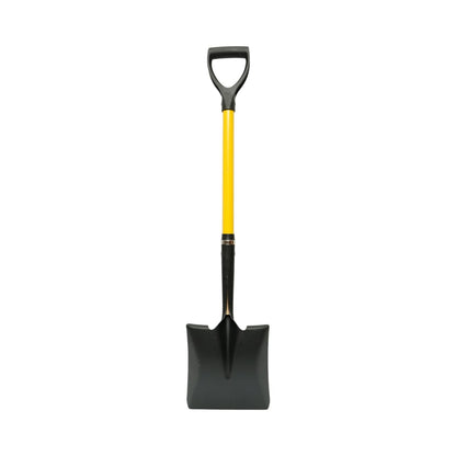 Crownman egyenes acél lapát 235x275x1020mm, üvegszál nyél D fogantyúval
