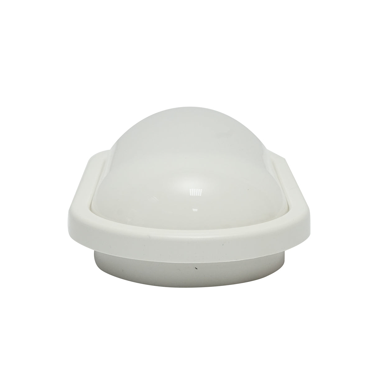 LED mennyezeti lámpa 15W, 220V, 7000K hideg fény hideg fényű lámpatest 215x115x70mm beltéri/kültéri Breckner Germany