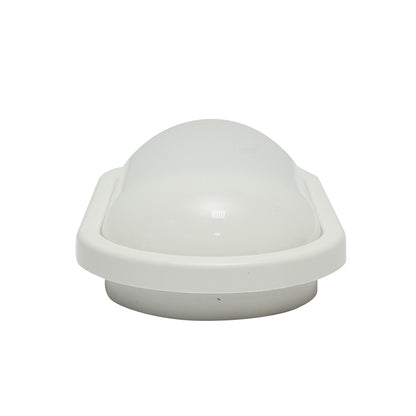 LED mennyezeti lámpa 15W, 220V, 7000K hideg fény hideg fényű lámpatest 215x115x70mm beltéri/kültéri Breckner Germany
