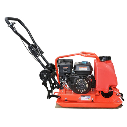C100-A lemeztömörítő 690x460mm munkaterülettel, standard euro 5 motor, 196CC/6.5CP, 5400 rpm 106Kg víztartállyal Breckner Germany