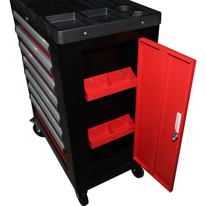 Fém szerszámos kocsi 7 fiókkal 765x460x850