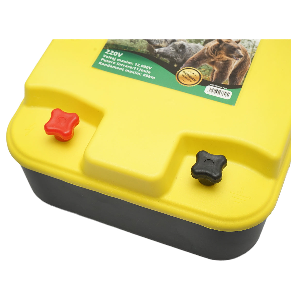 Impulzusgenerátor 11 Joule, 80km elektromos kerítéshez 12V/220V Breckner Germany