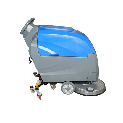 Ipari padlótisztító gép 24V/100Ah, 500W, kefe 510mm, vízlecsapó 850mm, termelékenység 2000 m²/h