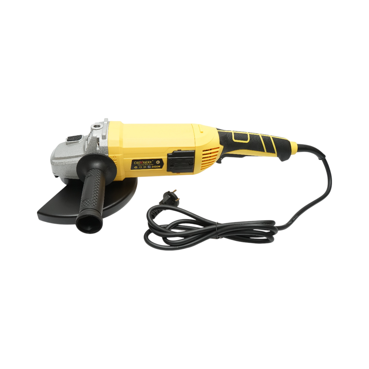 Flex szögcsiszoló 2400W, 220V, 230mm tárcsa, fordulatszám 6500 r/min Crownman