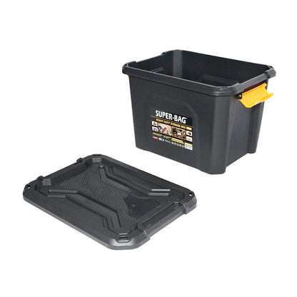 Nagy teherbírású tároló doboz fedéllel 18L 385x295x260mm