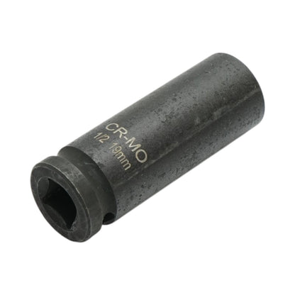 Hosszú ütő dugókulcs 19mm, 78mm, 1/2 inch négyzet Cr-Mo Breckner Germany