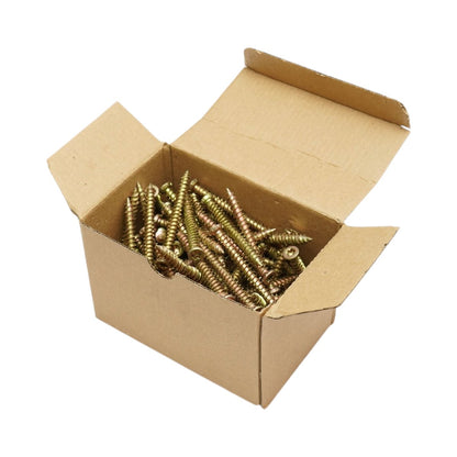 Ajtó-ablak szerelőcsavar 7.5x72mm, torx TX30, sárga cinkozott acél 100 db/doboz
