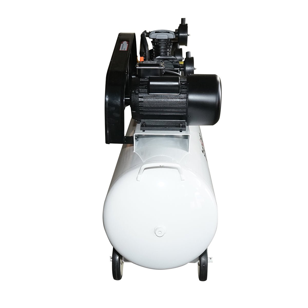 200 literes szíjhajtású légkompresszor, 3 hengeres 3 kW/4 LE motor, maximális nyomás 8 bar, levegőbeömlési térfogat 525 l/perc Breckner Germany