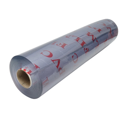 Asztalvédő fólia átlátszó PVC szilikonozott 100cm, vastagság 0.8mm 20m/tekercs Breckner Germany