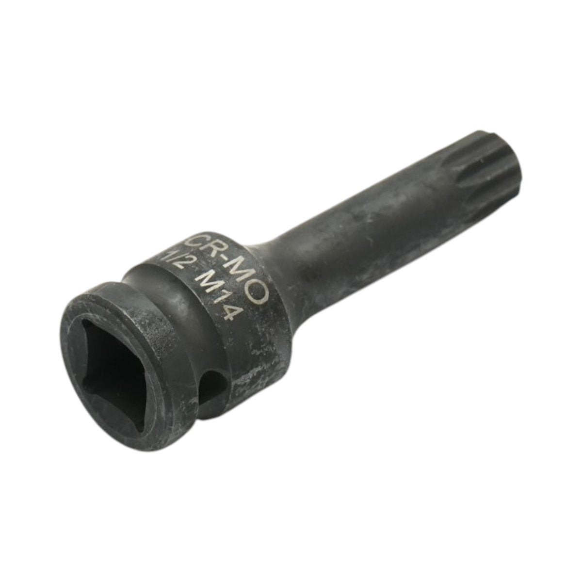 Breckner Germany M14 Spline ütő bitdugókulcs, 78mm, 1/2 inch négyzet Cr-Mo