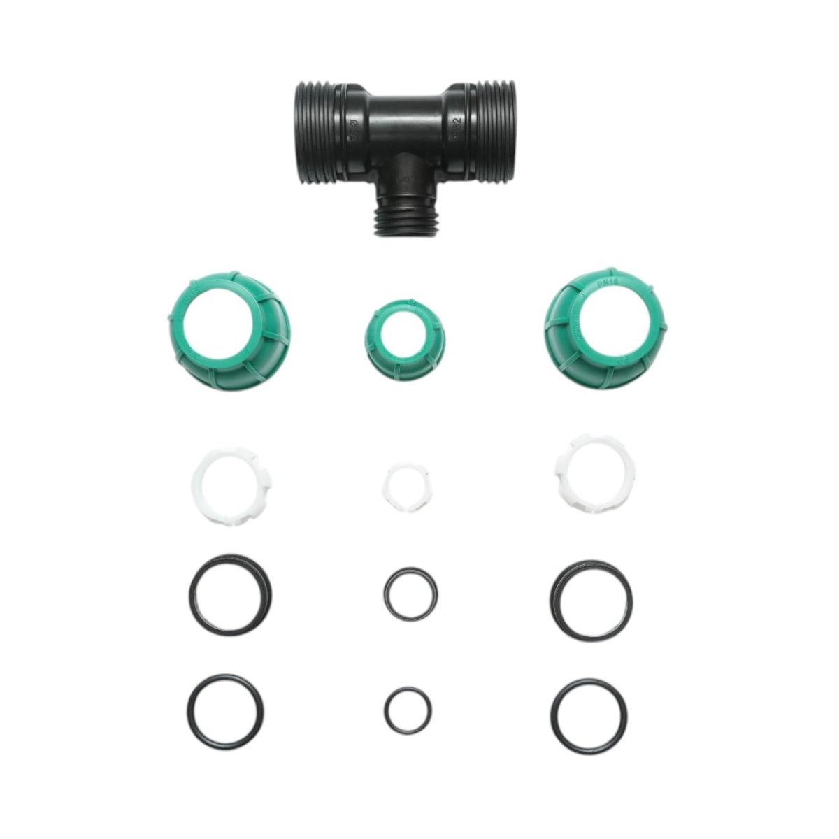 D32x20x32mm, PN10 Bar tömörítő cső öntözőrendszerekhez