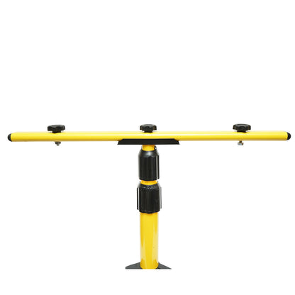 Dupla fém projektor állvány állvány, állítható magasság 62-155cm