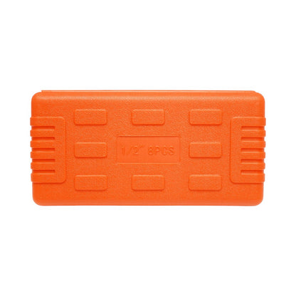 Breckner Germany csőkulcs készlet hatszögletű imbusz bitekkel H5-H19, 1/2 inch négyzet Cr-Mo 8 darab