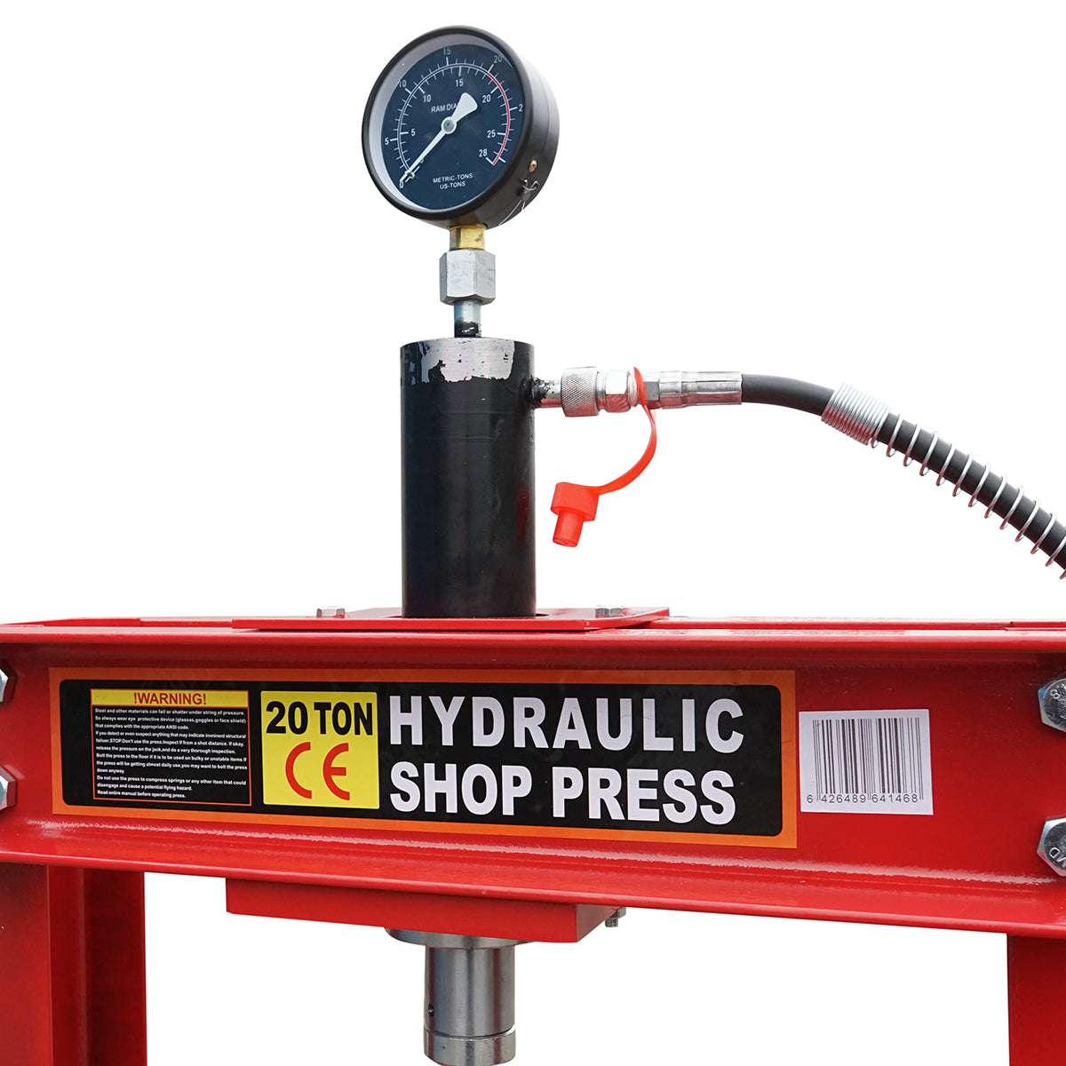 Hidraulikus prés 20T, állítható nyílás 0-820mm, dugattyú löket 0-150mm