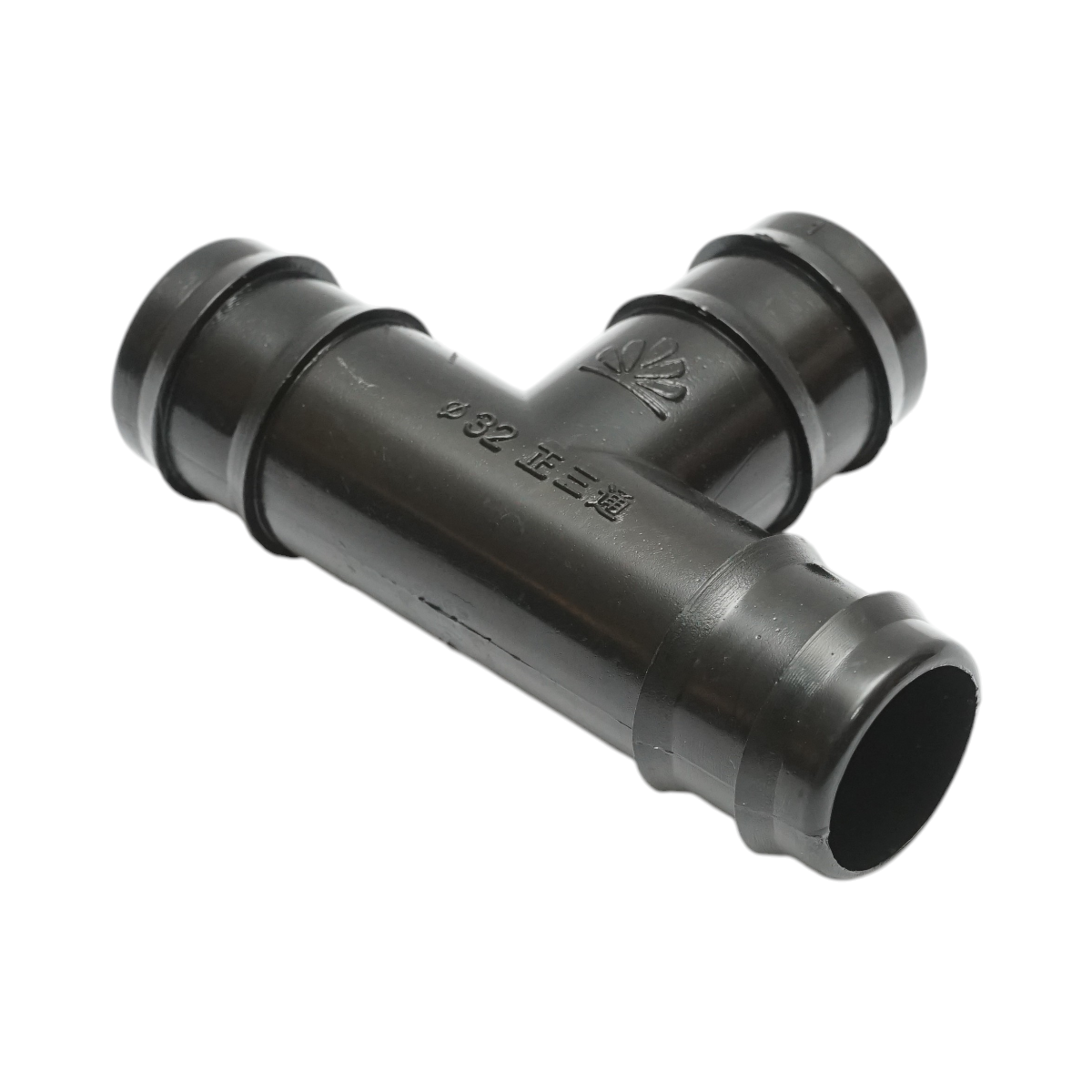 Egyenlő csatlakozó csonk 32x32x32mm csepegtetőcsőhöz öntözőrendszerekhez