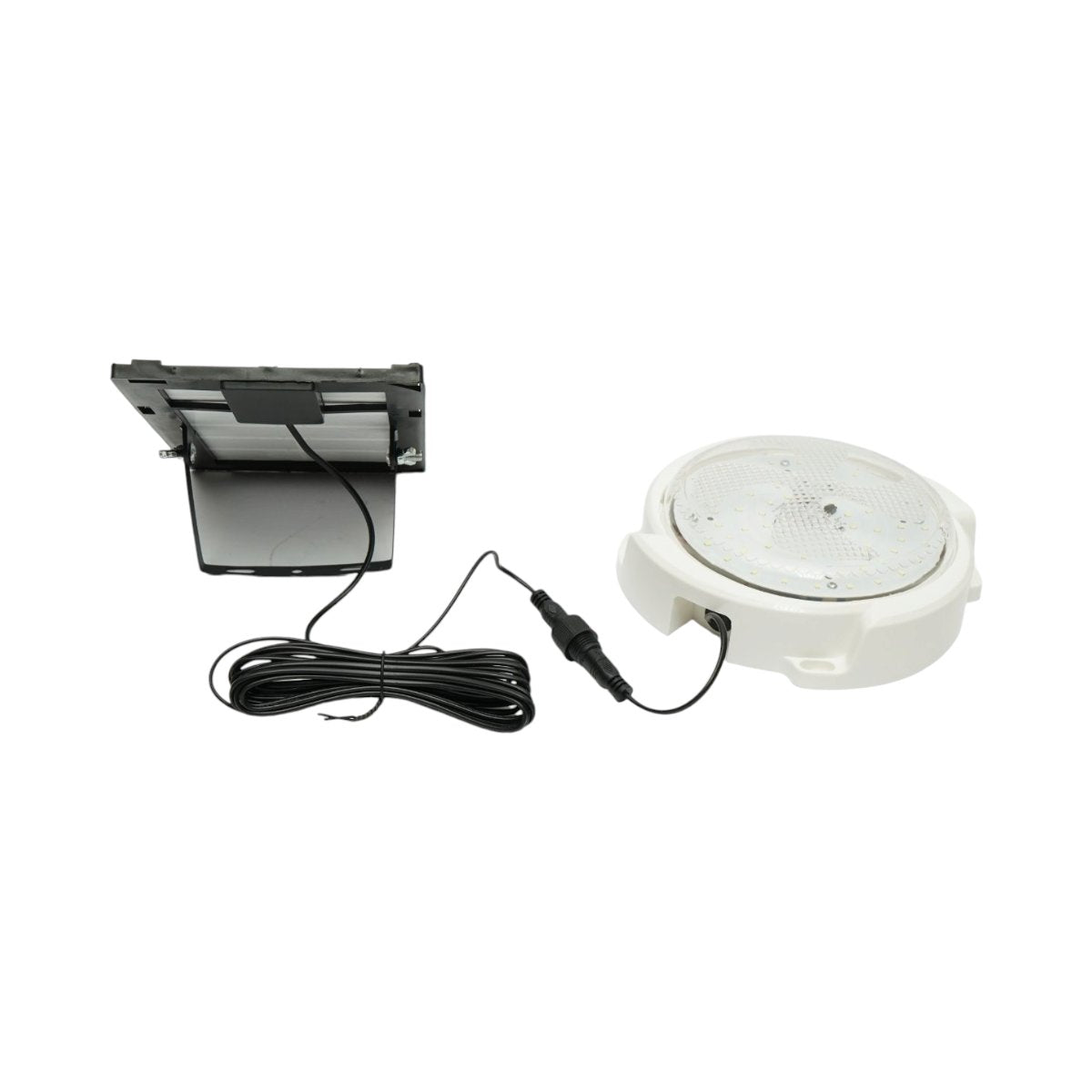 Napelemes LED mennyezeti lámpa 50W, 6500K 3W-os napelem panellel, 1800mAh akkumulátor, mozgásérzékelő és távirányító IP65 Breckner Germany