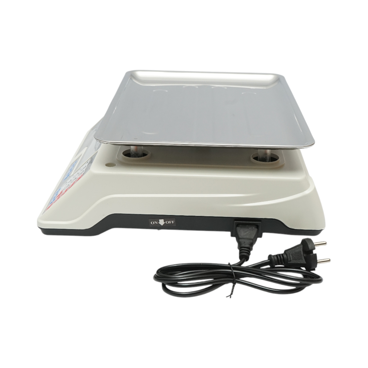 Elektronikus mérleg LCD kijelzővel, 40 kg kapacitással, 4V-os akkumulátorral Breckner Germany