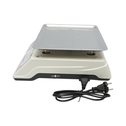 Elektronikus mérleg LCD kijelzővel, 40 kg kapacitással, 4V-os akkumulátorral Breckner Germany