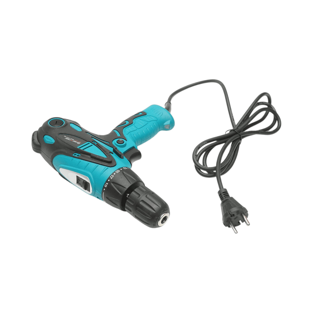 Fúró- és csavarozógép LED kijelzővel 420W, 220V, 10mm-es gyorsfúró tokmány, fordulatszám 0-1000rpm Breckner Germany
