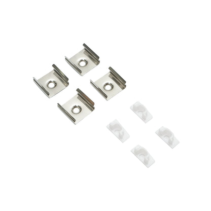 Alumínium profil LED szalag LED 17.4x7x2000mm, matt diffúzorral, max. csík 12mm Breckner Germany