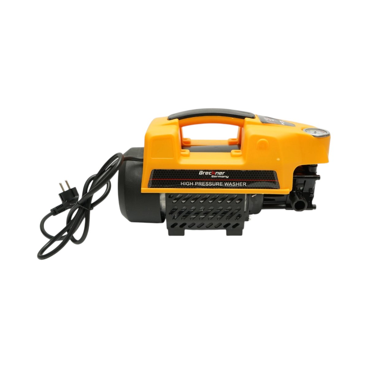 Magasnyomású mosó, sterimo 800W, 220V, 40 bar, 5 L/min vízáramlás pisztollyal, habtartály és 7m tömlővel Breckner Germany