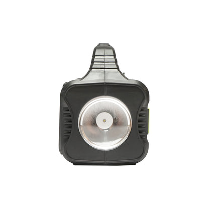 Hordozható LED világító készlet 4 izzóval / projektorral, napelemes FM rádióval és 10000 mAhH akkumulátorral halászathoz kempingezéshez GD-8076