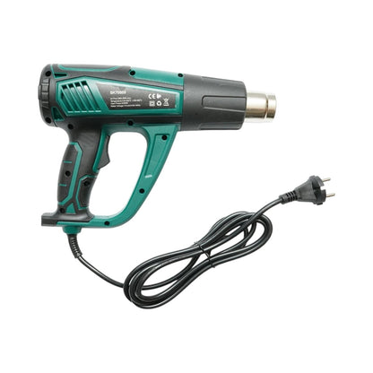 Meleg levegős pisztoly 2000W, 220V, levegő áramlás 300/500 L/min, 2 hőmérsékleti fokozat 50-600°C Breckner Germany