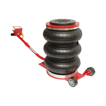 Professzionális pneumatikus emelő 150-400mm légpárnával, üzemi nyomás 8-12 bar, maximális terhelés 6T Breckner Germany