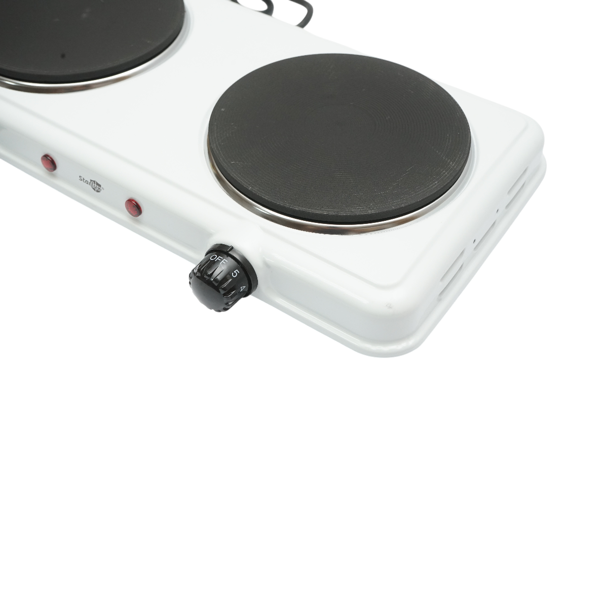 Elektromos főzőlap 220V, 2000W, 2 égővel, főzőfelülettel 155mm 470x250x70mm 470x250x70mm