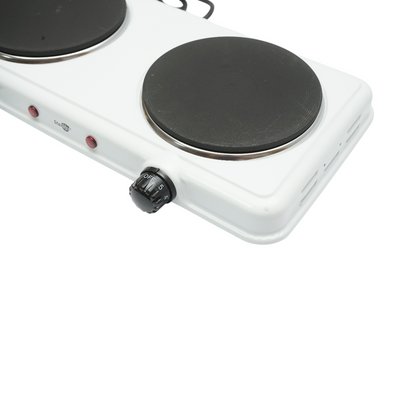 Elektromos főzőlap 220V, 2000W, 2 égővel, főzőfelülettel 155mm 470x250x70mm 470x250x70mm