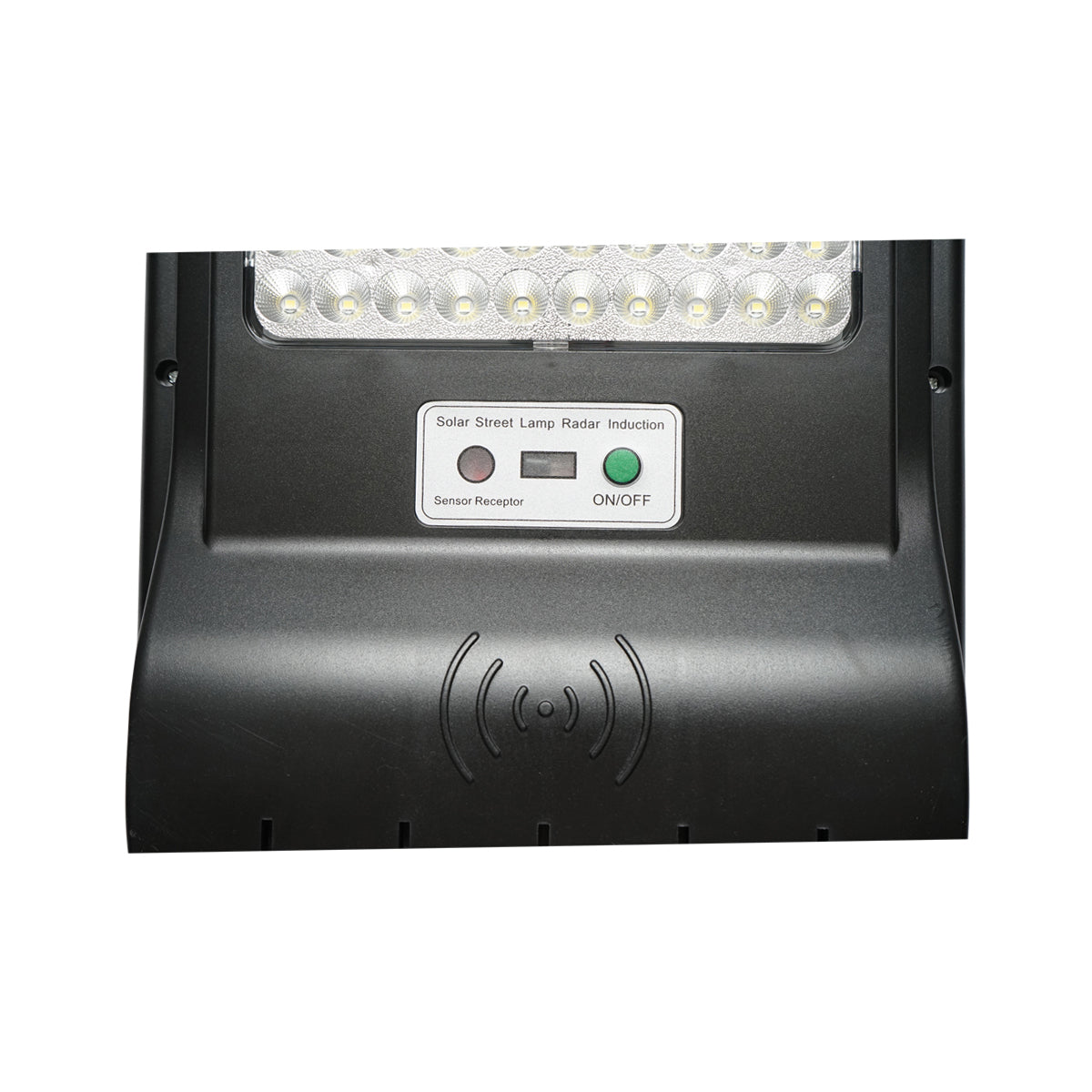 Napelemes LED-es közvilágítási lámpa 150W, IP65, 6500K, napelemmel, mozgásérzékelővel, távirányítóval, oszlopra szerelhető Breckner Germany