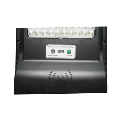 Napelemes LED-es közvilágítási lámpa 150W, IP65, 6500K, napelemmel, mozgásérzékelővel, távirányítóval, oszlopra szerelhető Breckner Germany